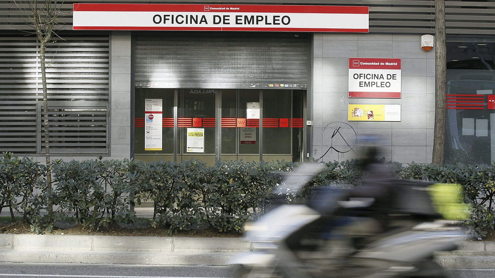 Imagen de archivo de una oficina de empleo de Madrid.