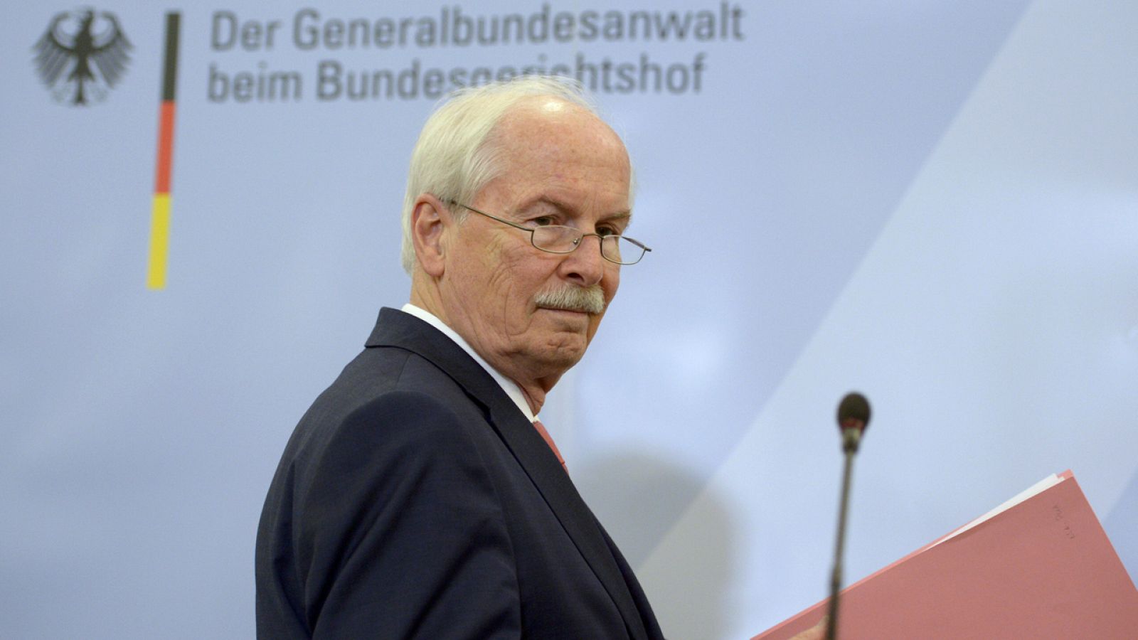 El destituido fiscal alemán Harald Range