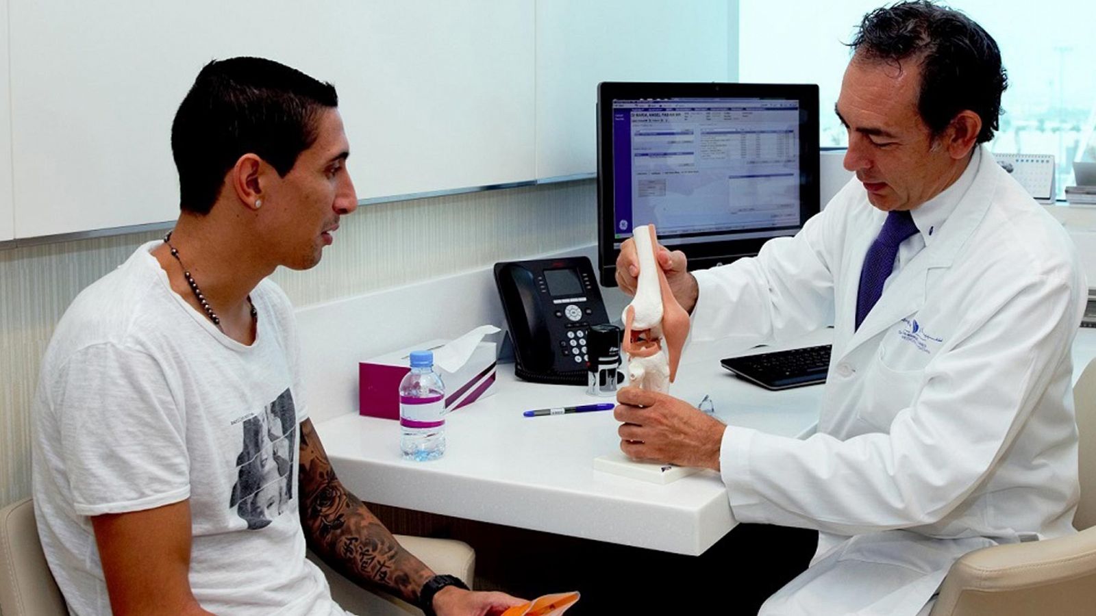 El argentino Ángel di María pasa el reconocimiento médico en Catar para fichar por el PSG