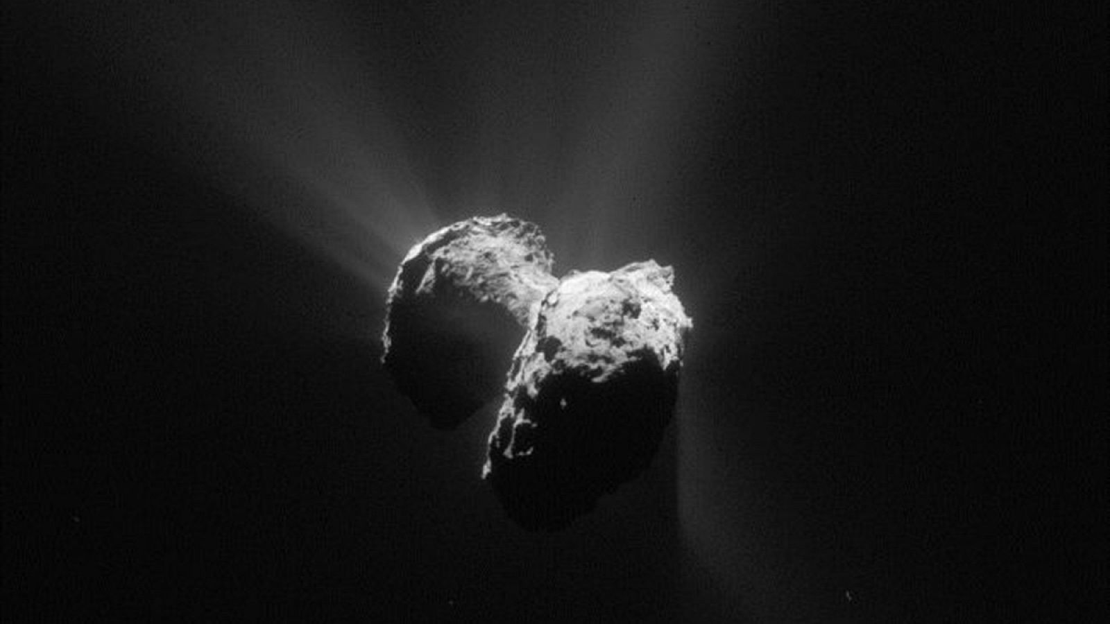 Imagen inédita del cometa 67P/Churyumov-Gerasimenko