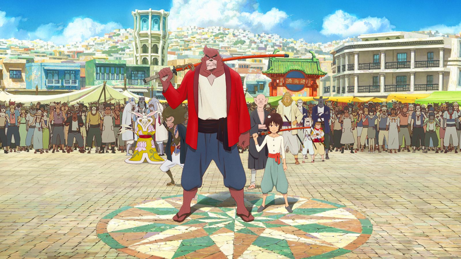 Fotograma de 'The Boy and The Beast', del maestro del anime japonés Mamoru Hosoda que compite en San Sebastián.