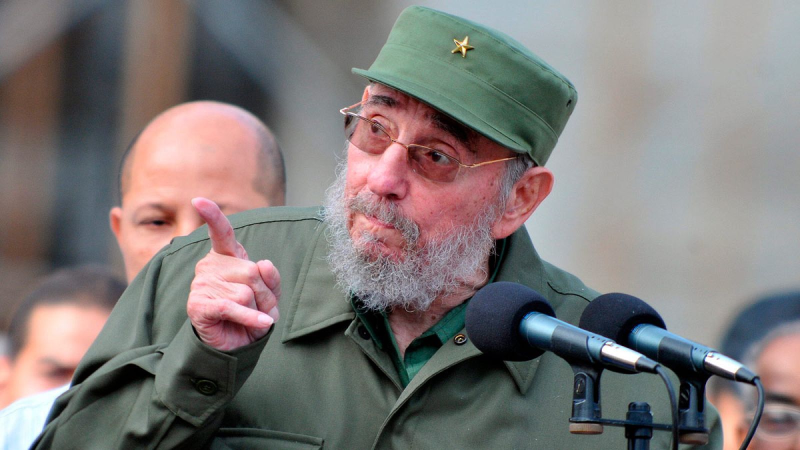 Fidel Castro durante un discurso en La Habana el 28 de septiembre de 2010 (Archivo)