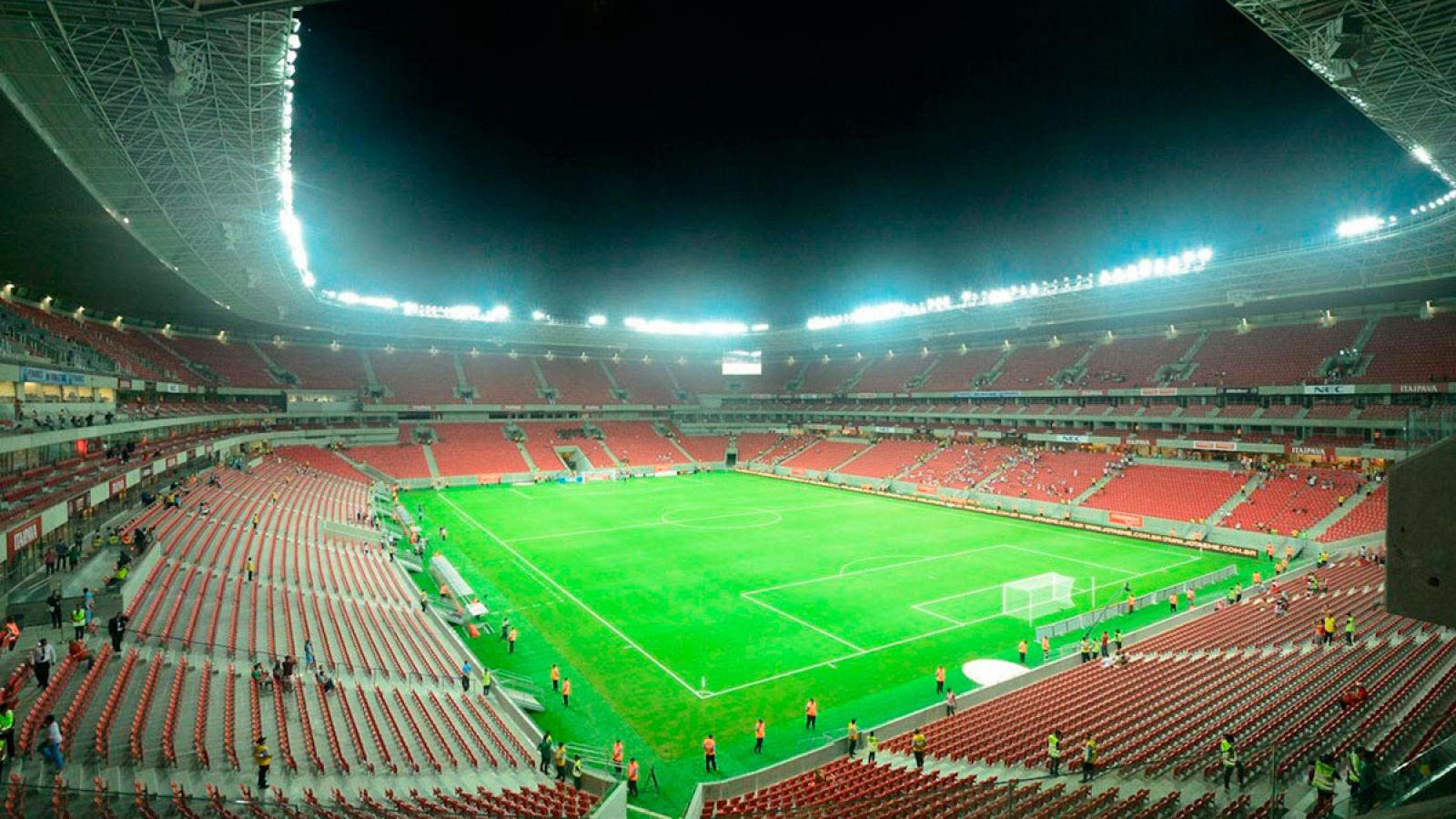 Fotografía de archivo del estadio Arena Pernambuco en la ciudad de Recife, Brasil.