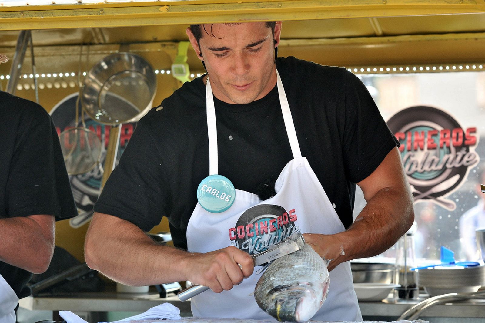 Carlos Maldonado en 'Cocineros al volante'