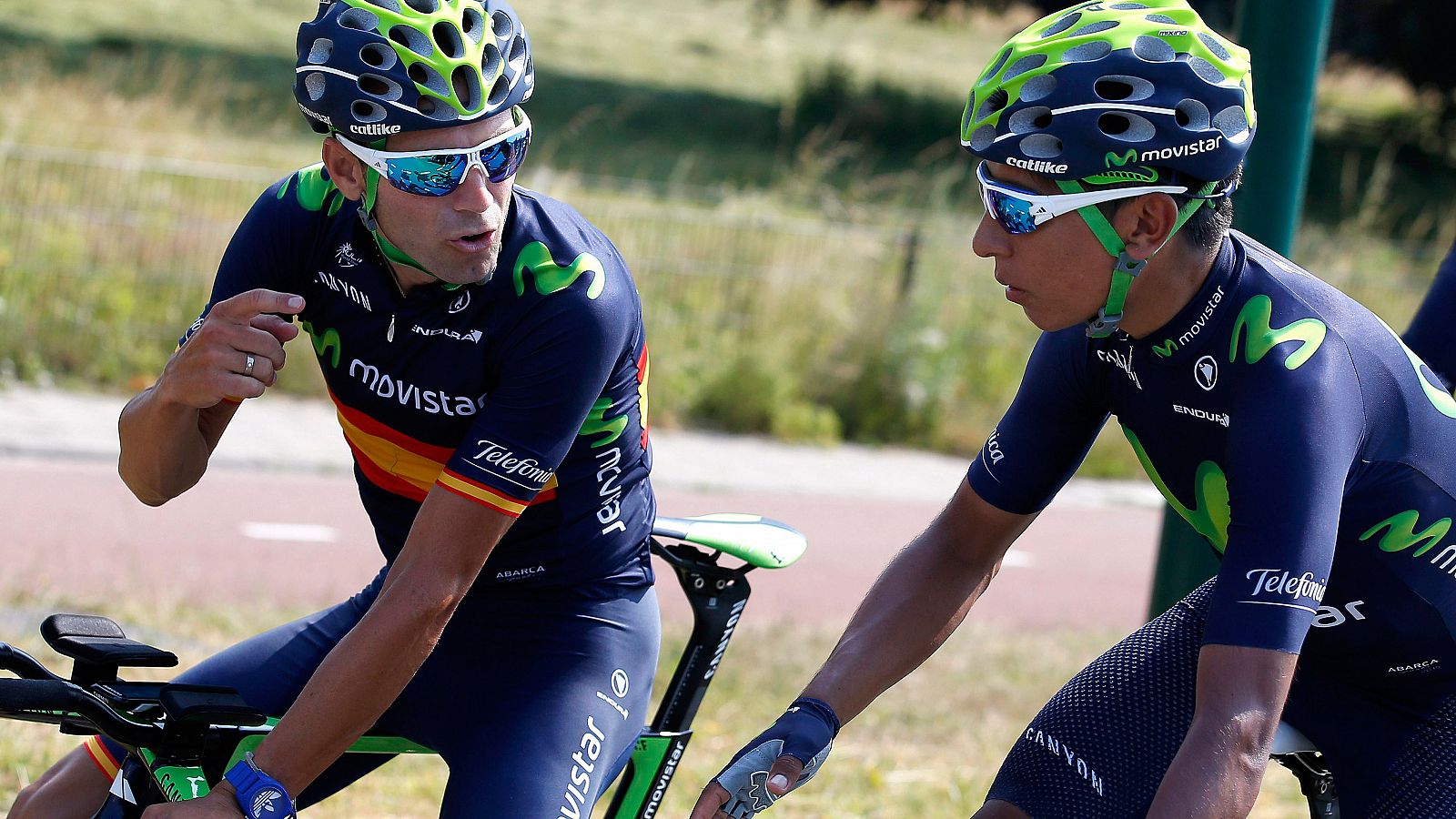 Alejandro Valverde y Nairo Quintana volverán a ser las referencias del Movistar Team en la Vuelta a España.