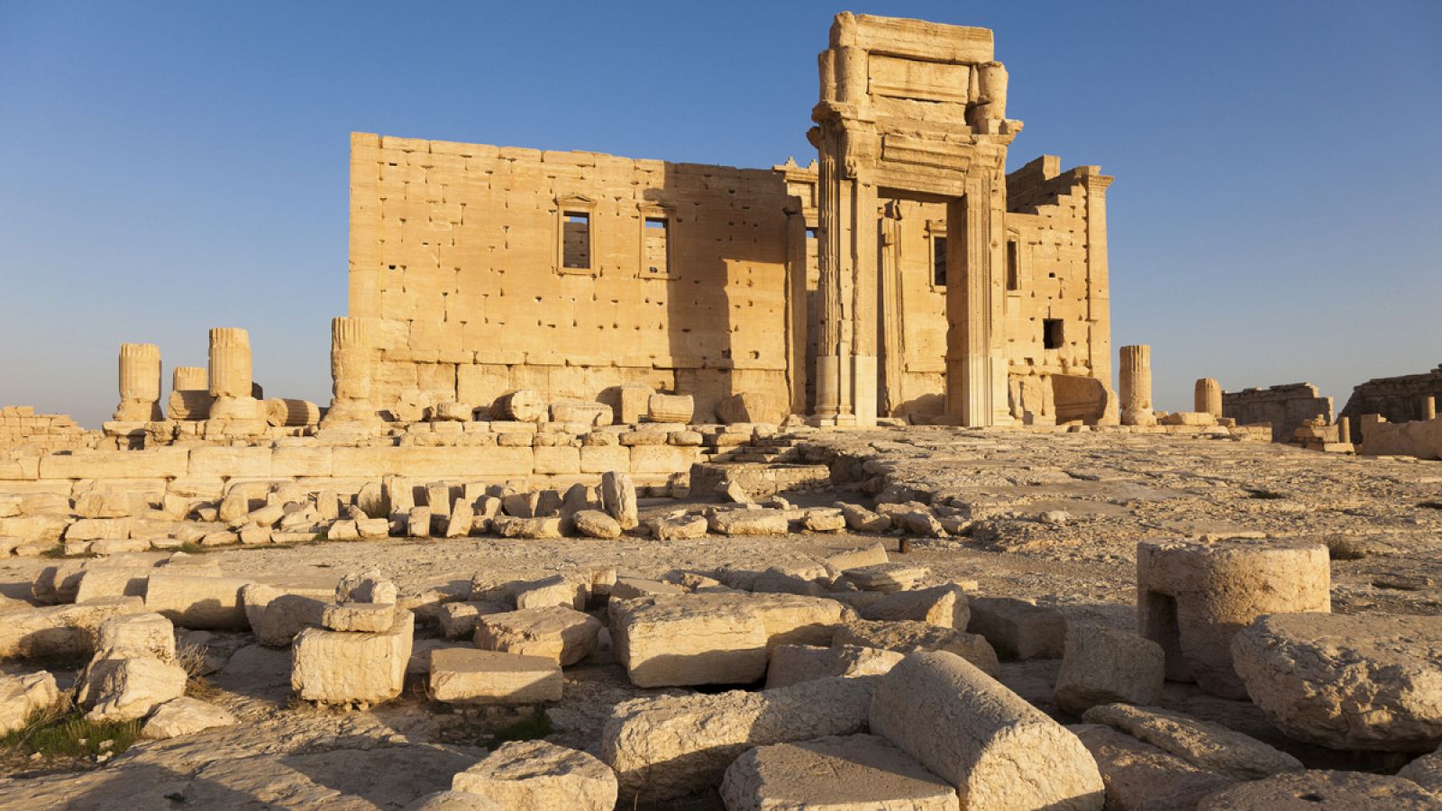 Imagen de archivo del templo de Bel, en Palmira