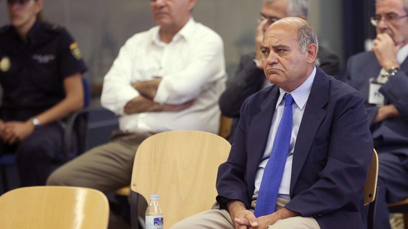 Gerardo Díaz Ferrán durante el juicio por el vaciamiento patrimonial de Marsans el pasado 2 de julio