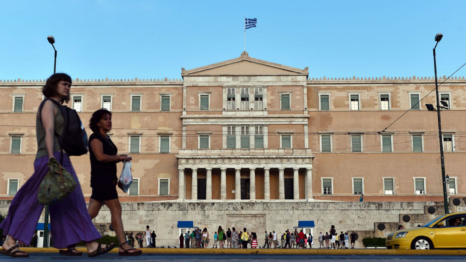 El Parlamento griego, en Atenas