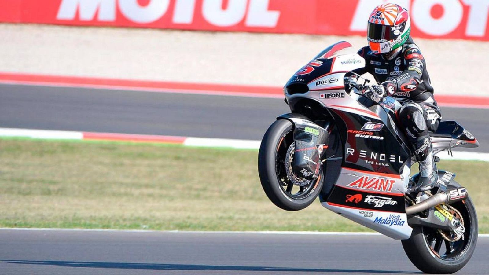 El piloto francés de Moto2 Johann Zarco se ha impuesto en el circuito de Misano "Marco Simoncelli".