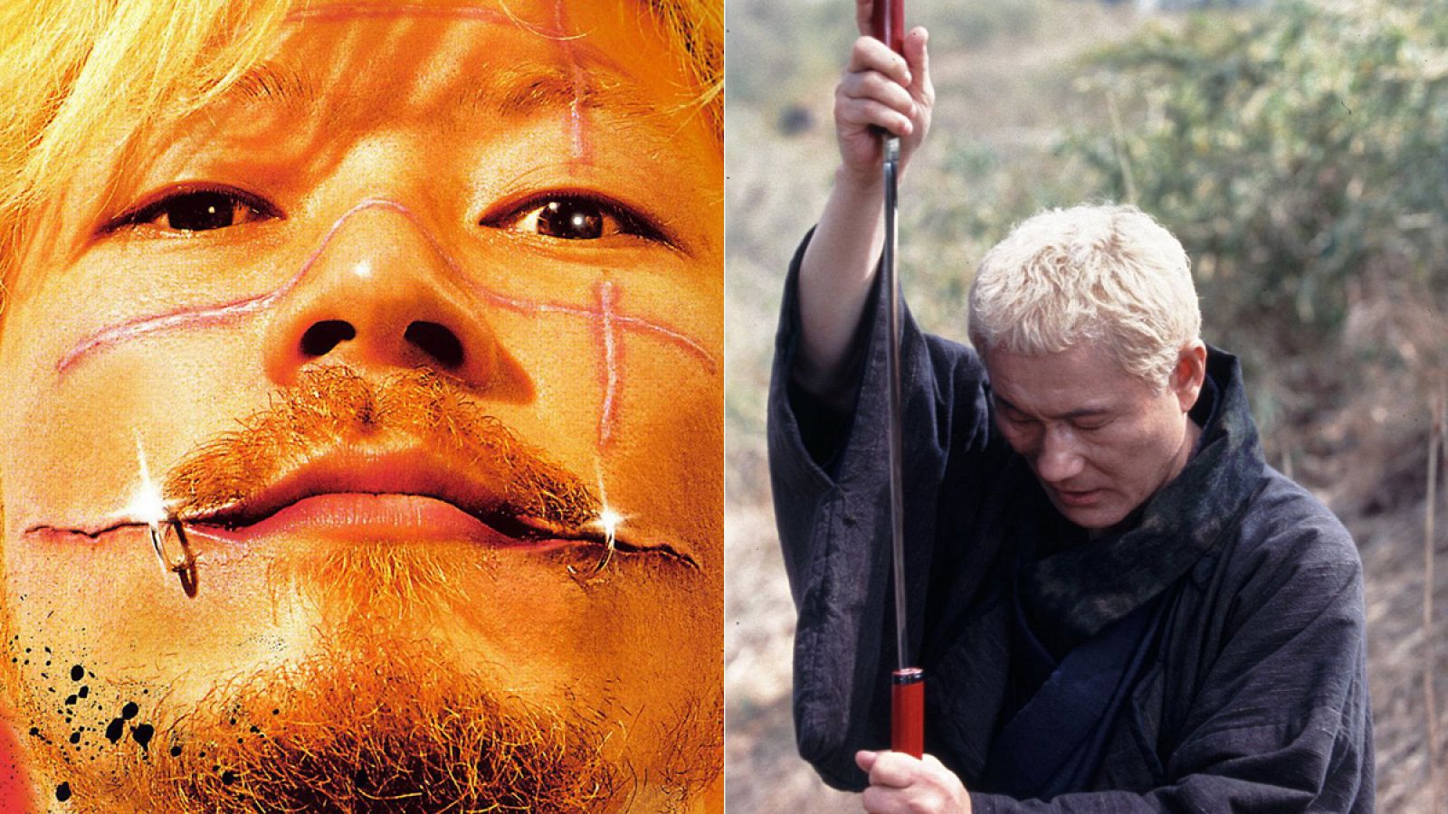 Imágenes de 'Ichi the Killer', de Takashi Miike y 'Zatoichi', de Takeshi Kitano