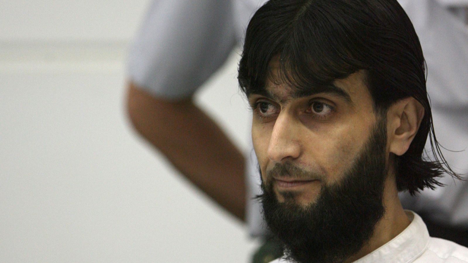El iraquí Rafik Y durante su juicio por terrorismo en 2008.