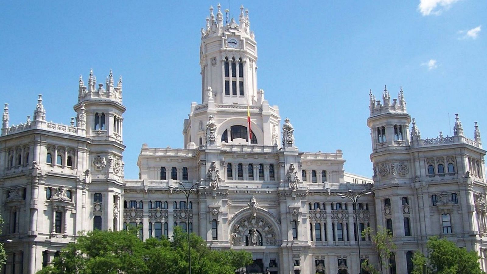 Sede central del Ayuntamiento de Madrid en la Plaza de Cibeles