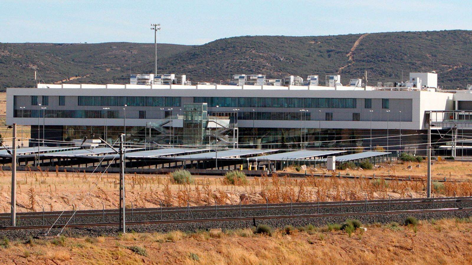 Vista de las instalaciones del aeropuerto de Ciudad Real