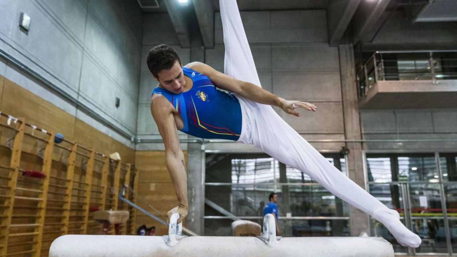 Fabián González, durante el pasado Europeo