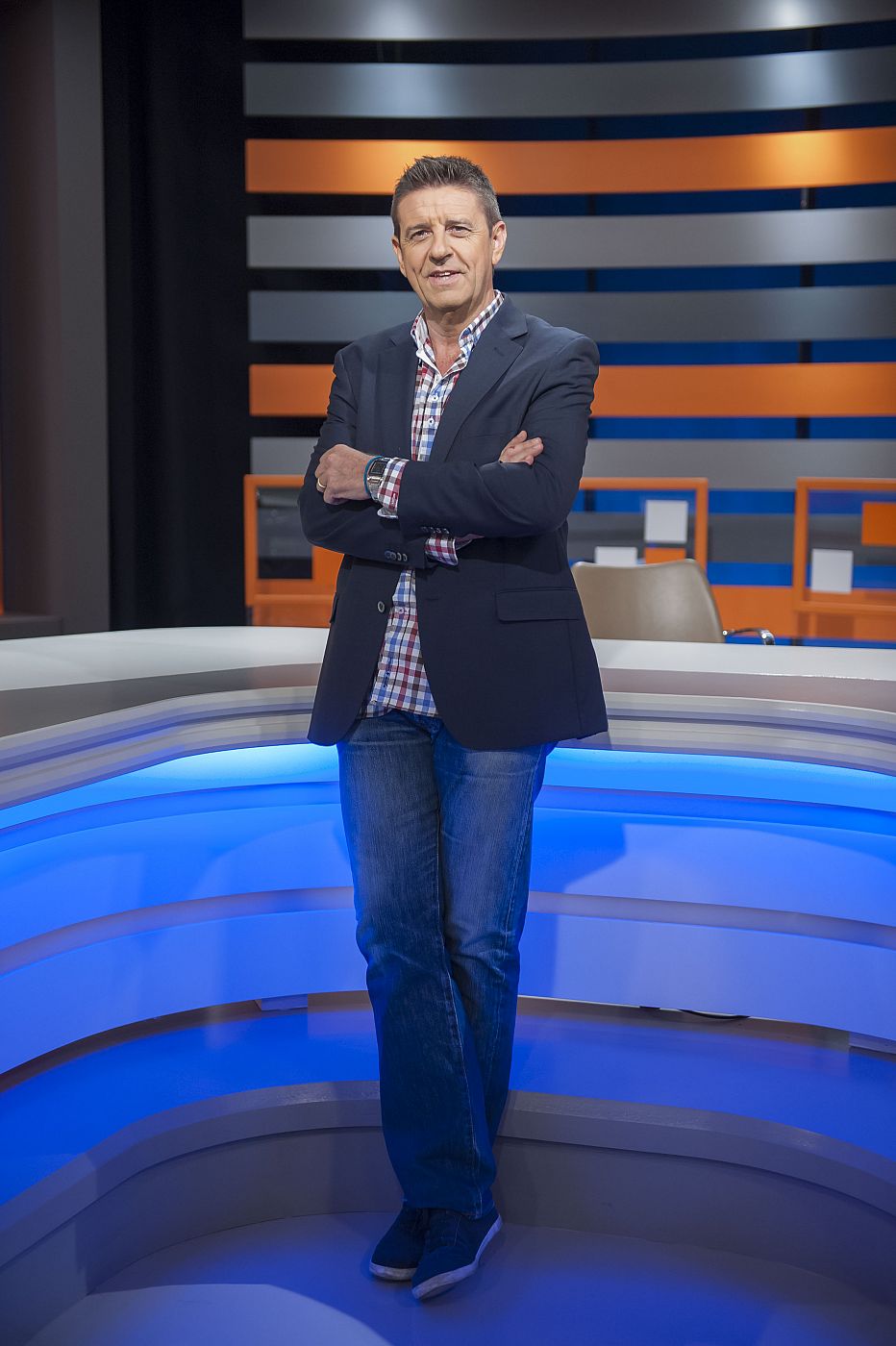 Xavi Díaz, presentador de "Vespre a La 2"