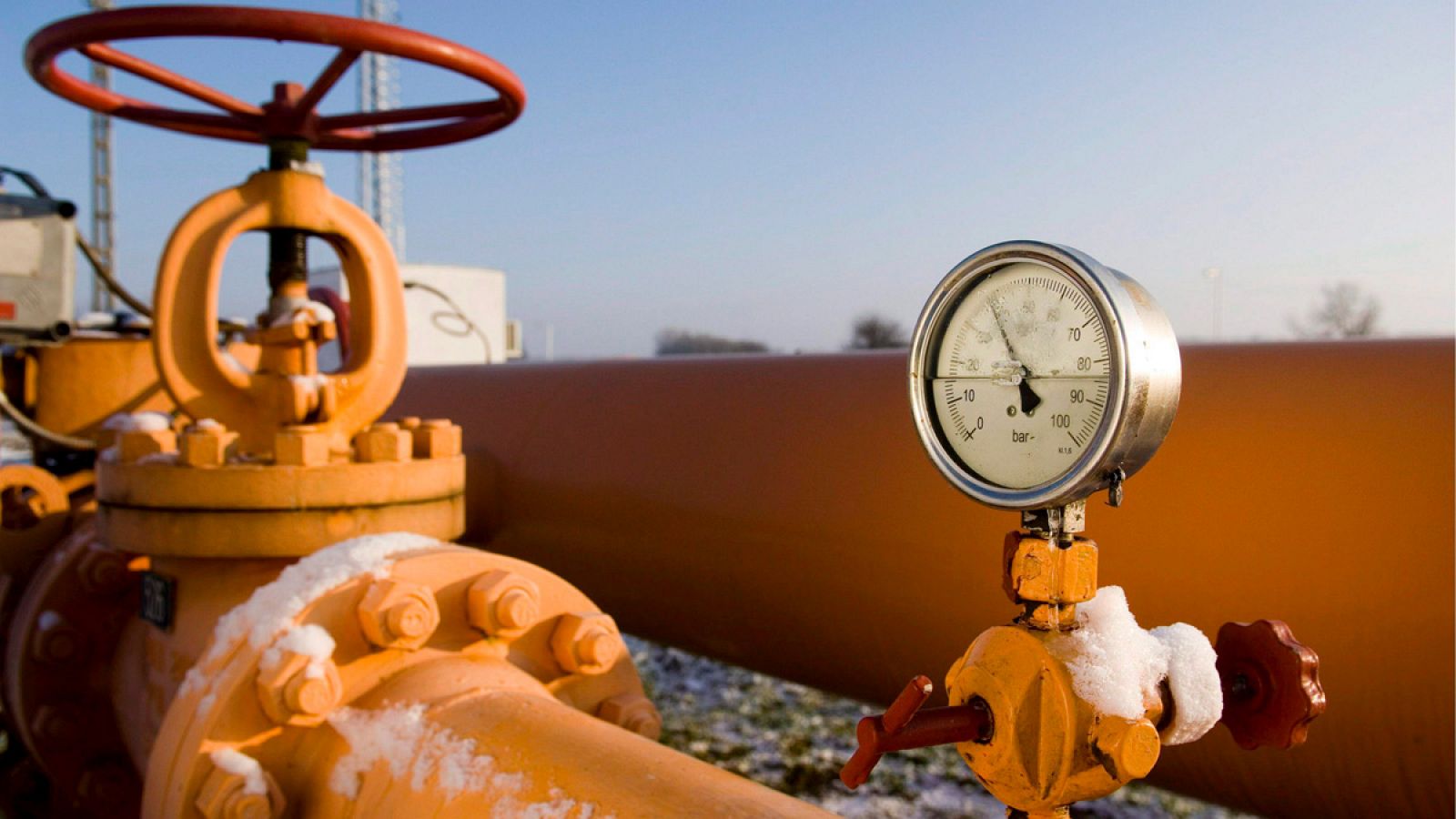 Gasoducto que envía gas natural ruso desde Ucrania