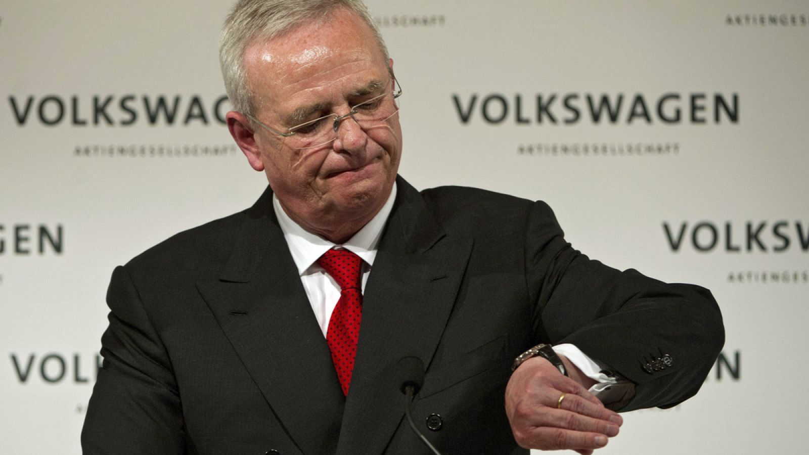 El expresidente de Volkswagen, Martin Winterkorn