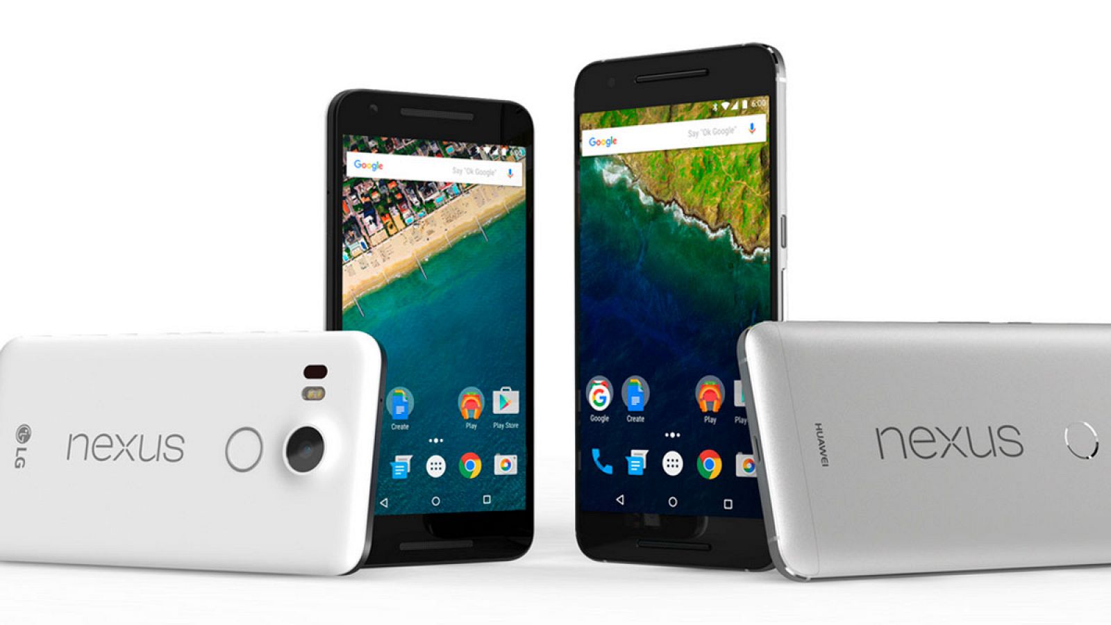 El Nexus 5X y el Nexus 6P los dos nuevos terminales de Google