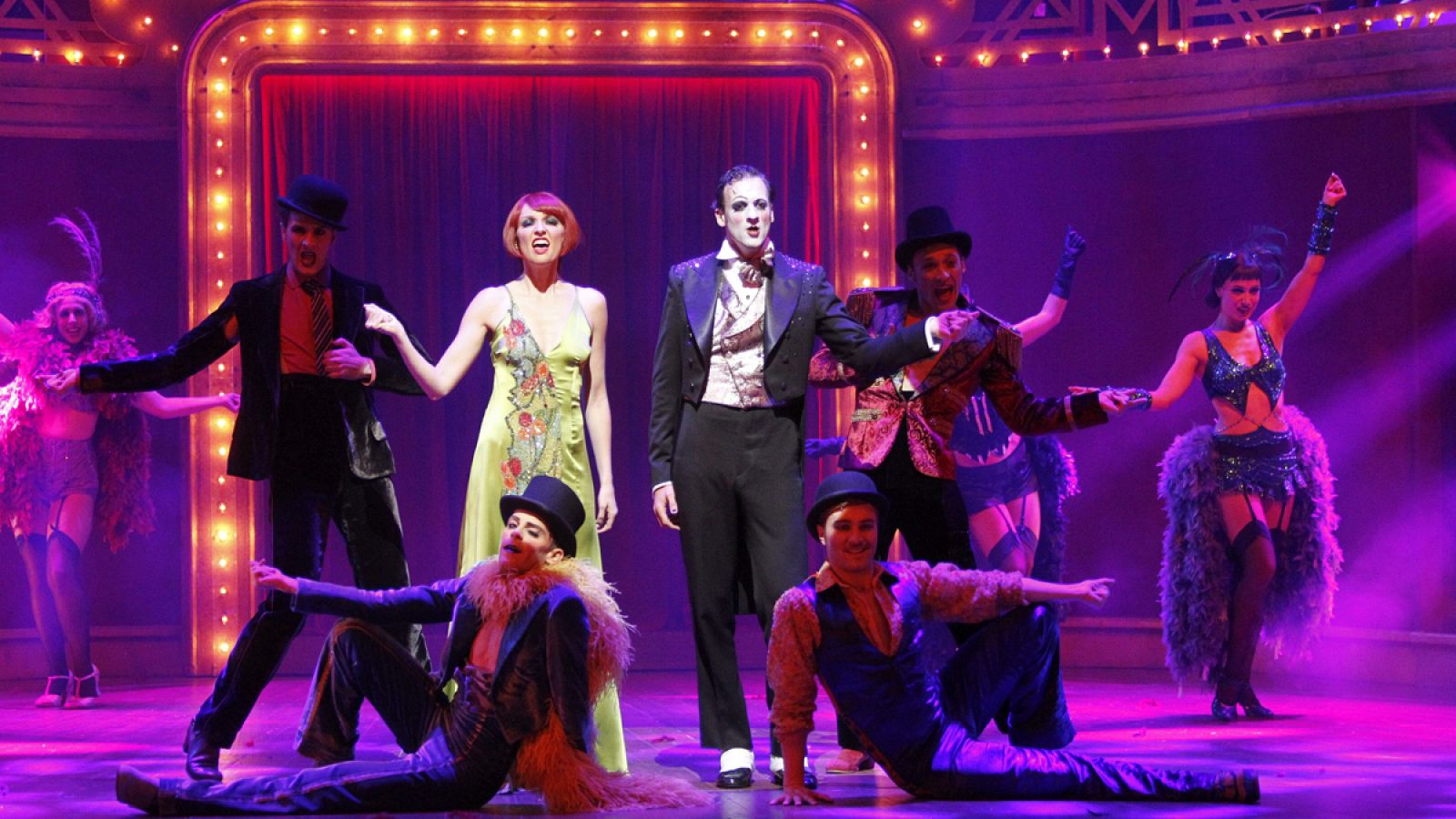 Pase para la prensa de la obra 'Cabaret'