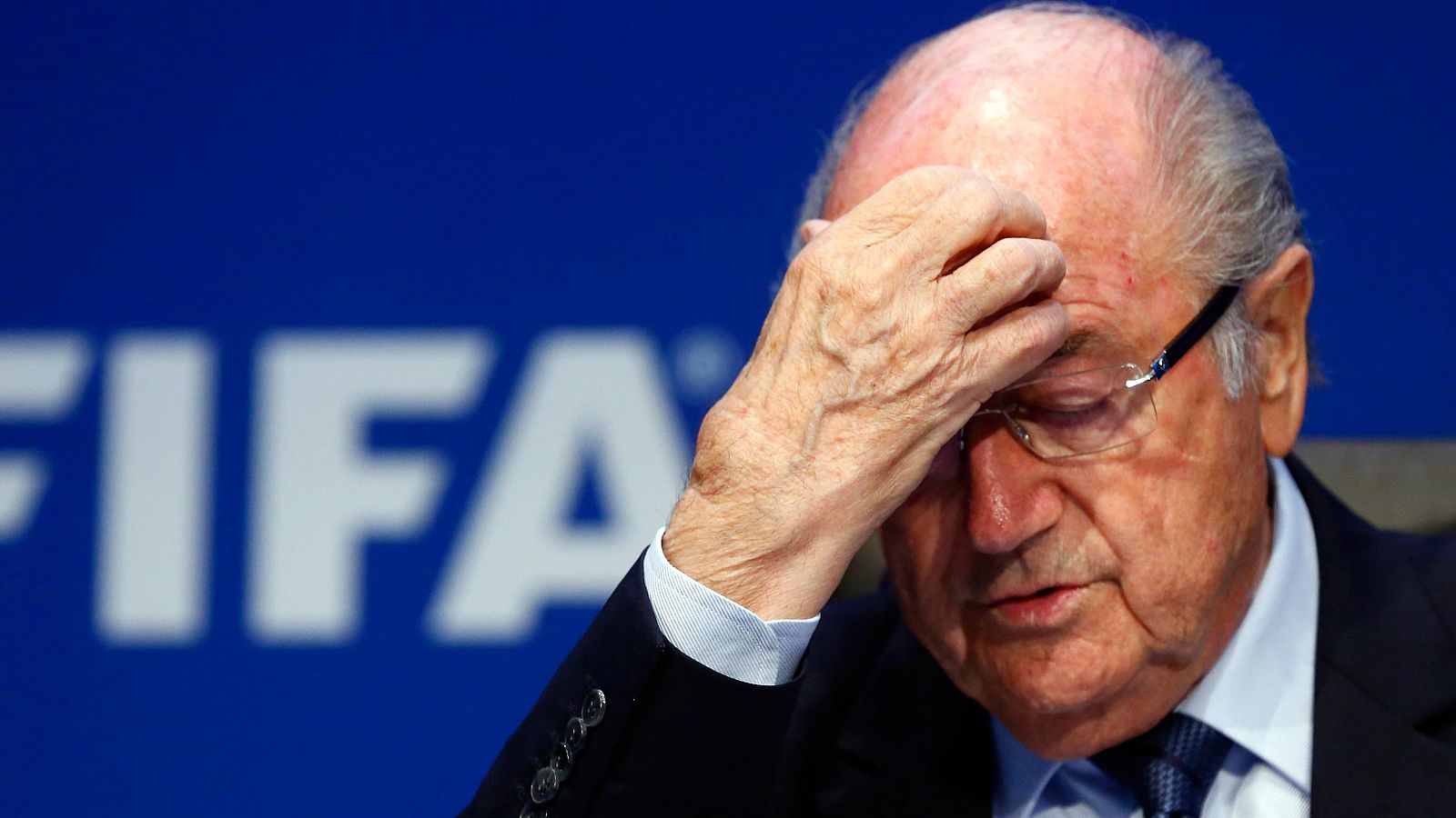 El presidente de la FIFA, Joseph Blatter