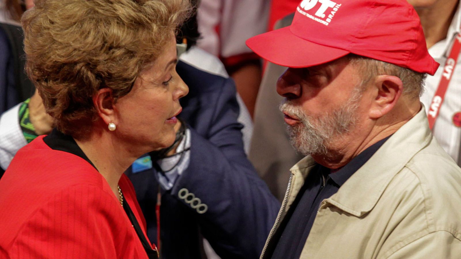 La presidenta brasileña, Dilma Rousseff, y el expresidente Luis Ignacio Lula da Silva el pasado 13 de octubre.