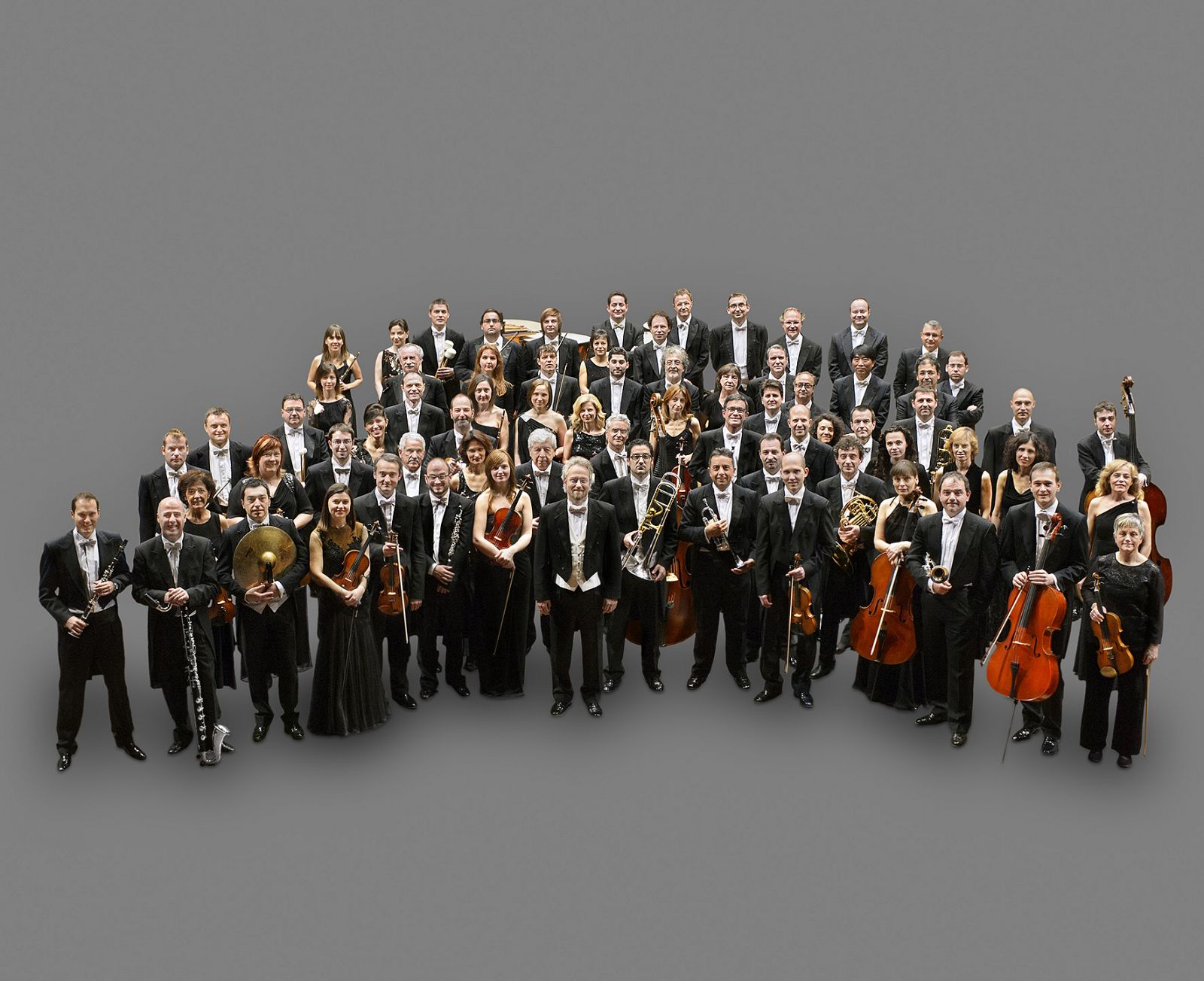Los músicos de la Orquesta Sinfónica RTVE