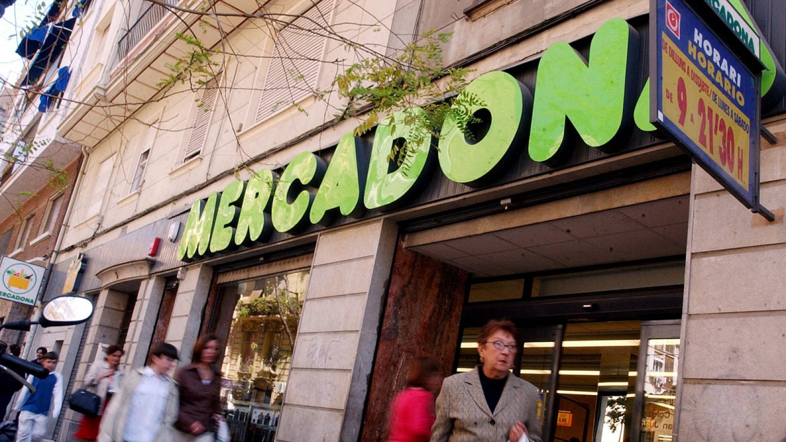 Imagen de archivo de un supermercado de Mercadona en Valencia