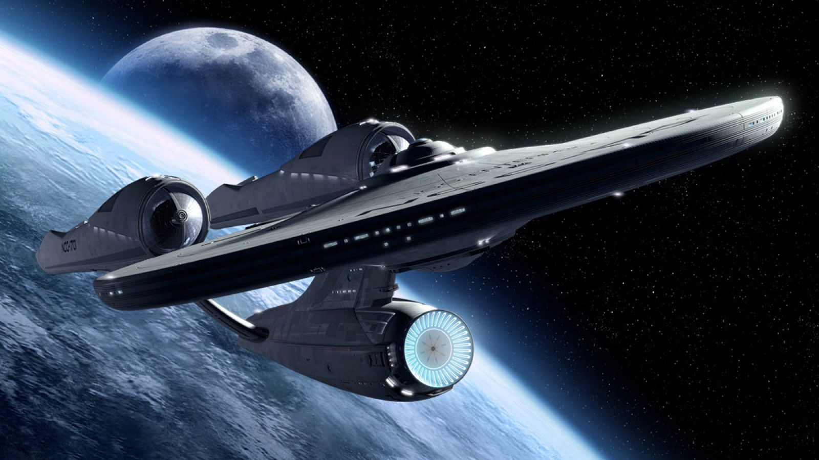 Imágen icónica de la Enterprise de 'Star Trek'