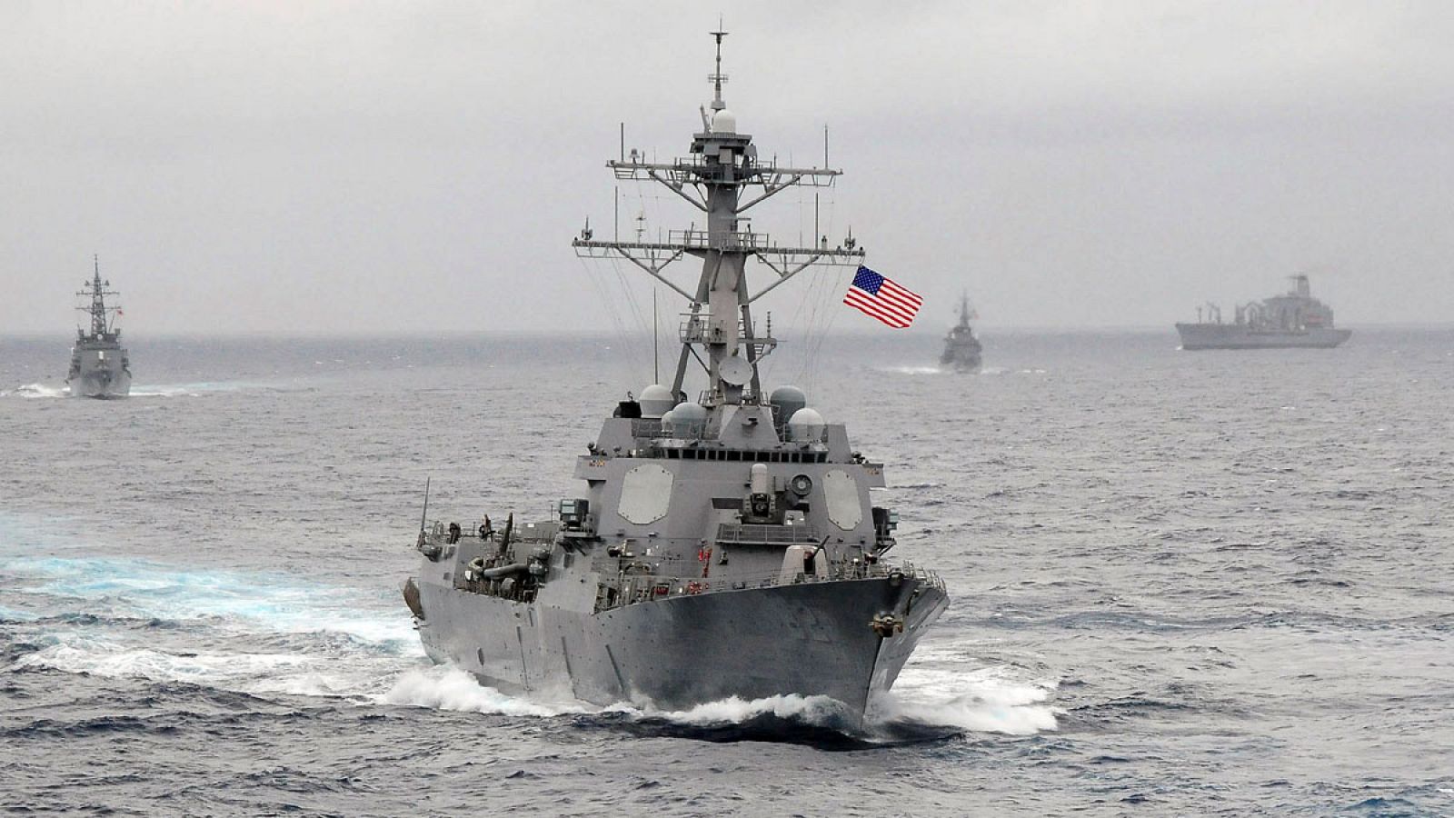 Imagen de archivo del buque estadounidense 'USS Lassen'.