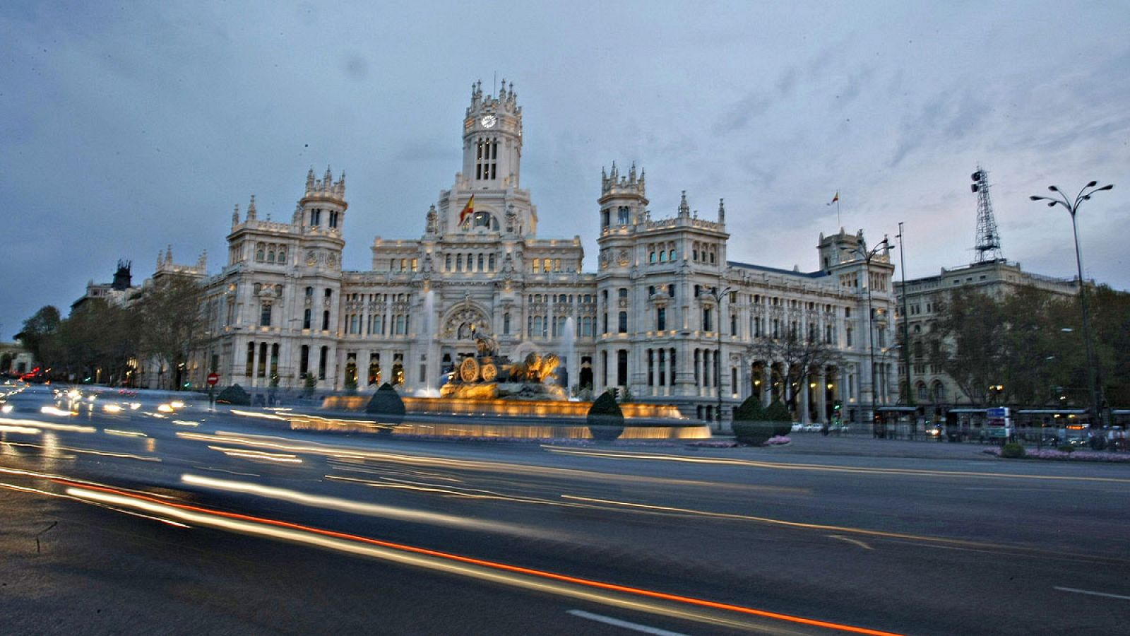 Fachada de la actual sede del Ayuntamiento de Madrid