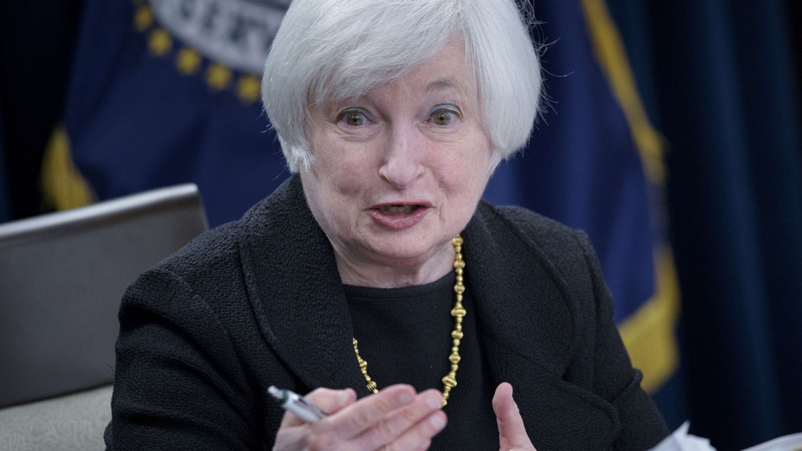 La presidenta de la Reserva Federal, Janet Yellen