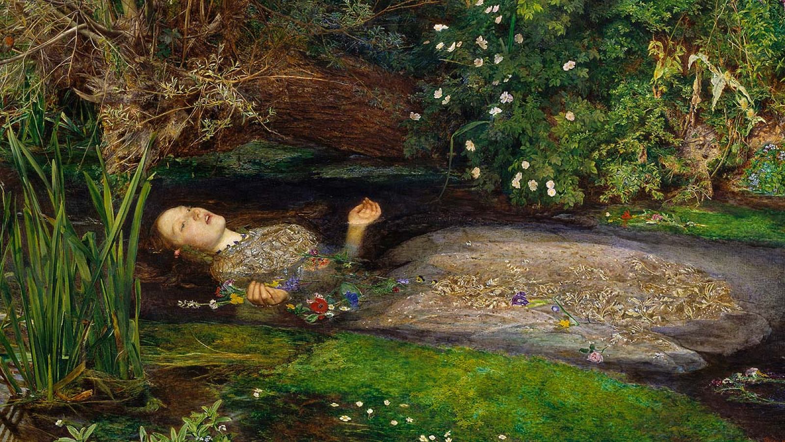 'Ophelia', John Everett Millais, 1851-52