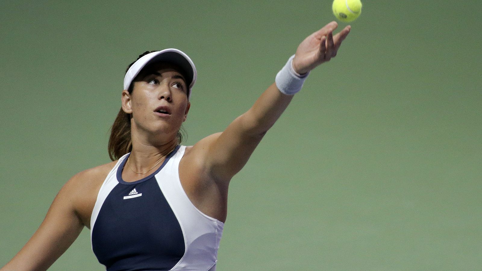 Garbiñe Muguruza, en Singapur.