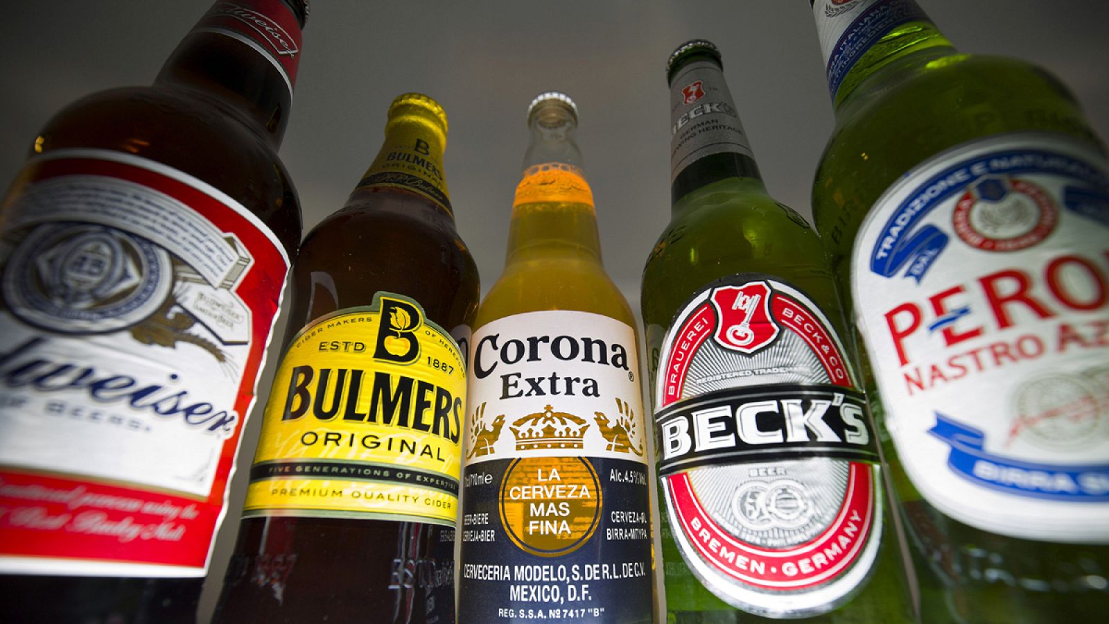 Cervezas producidas por AB inBev y SAB Miller