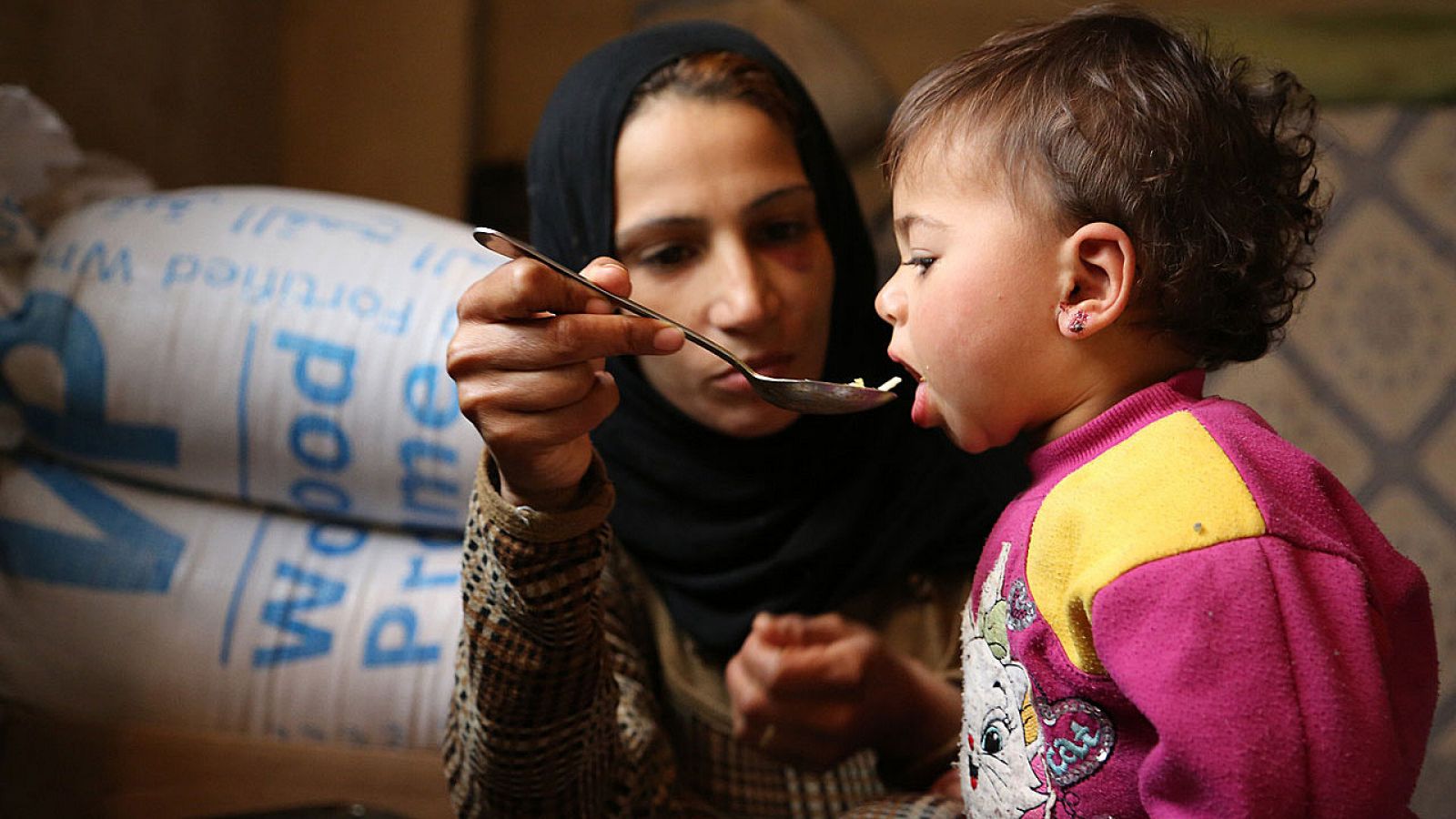 Más de un 80% de los refugiados sirios en Jordania viven por debajo del umbral de la pobreza.