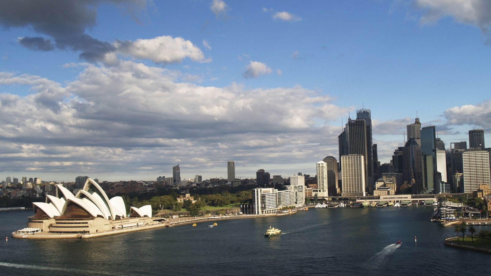 Vista general del puerto de la ciudad australiana de Sydney.
