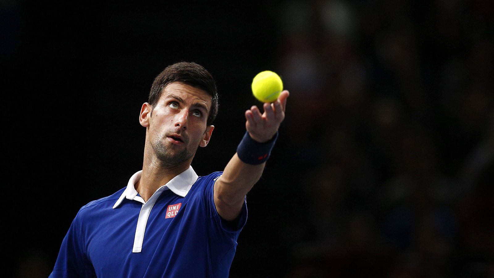 Novak Djokovic, el favorito del Masters de Londres.