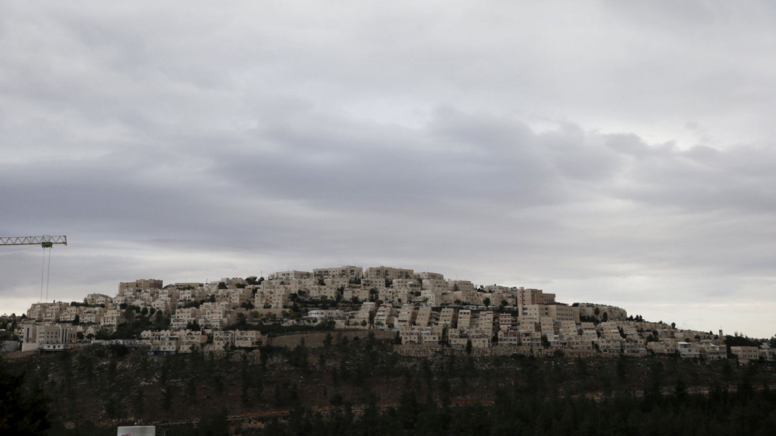 Vista general del asentamiento de Ramat Shlomo