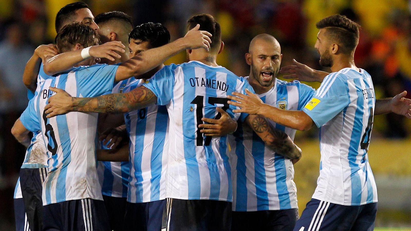 Argentina respira tras vencer a Colombia