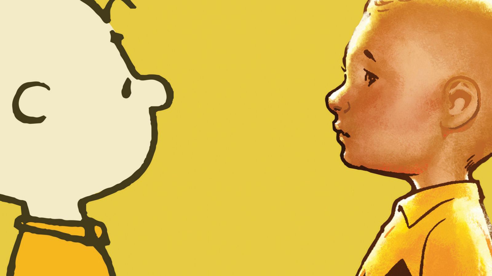 Fragmento de la portada de Peanuts. Un tributo a Charles M. Schulz