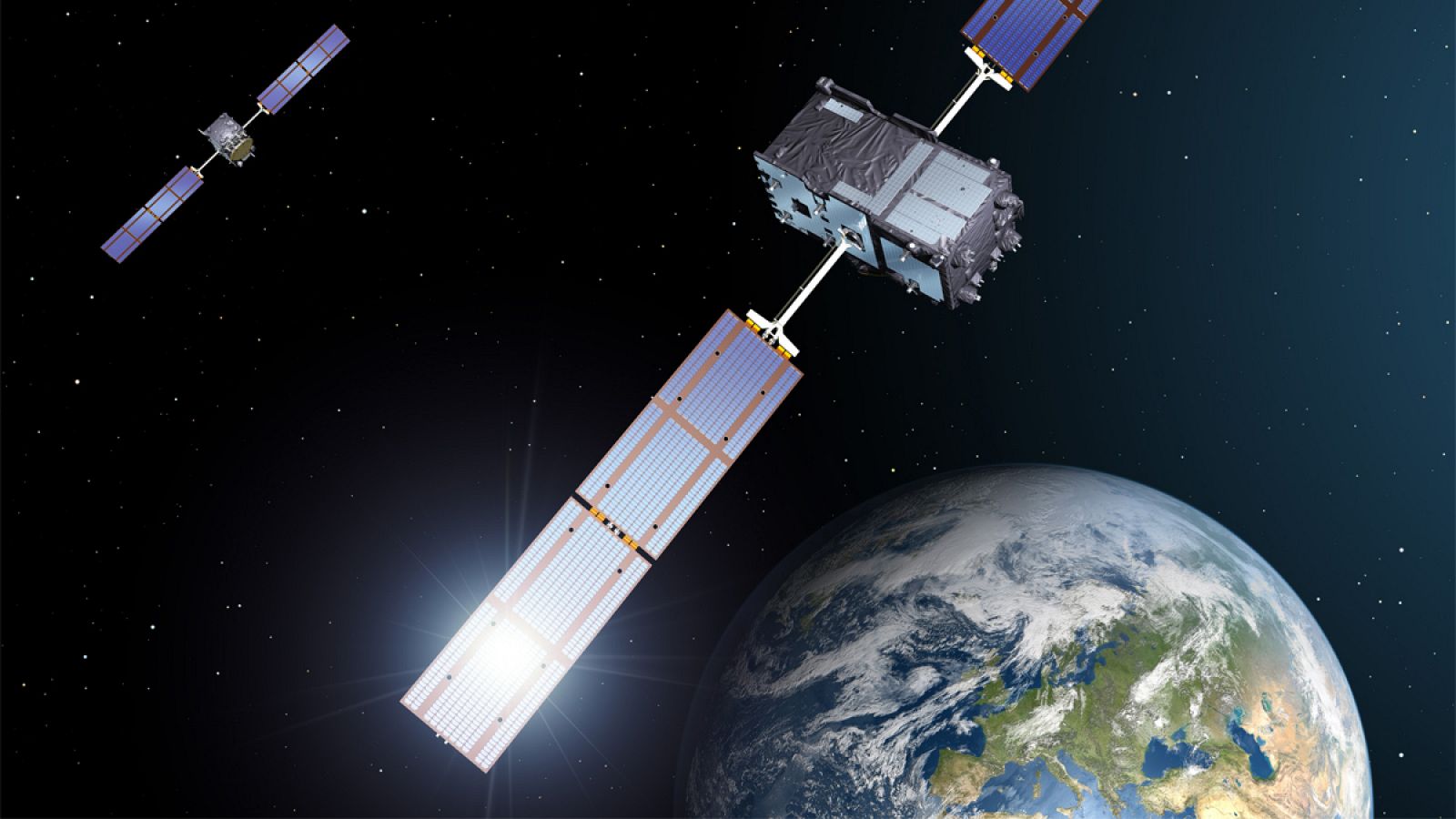 El sistema europeo de navegación Galileo pretente competir con el estadounidense GPS.