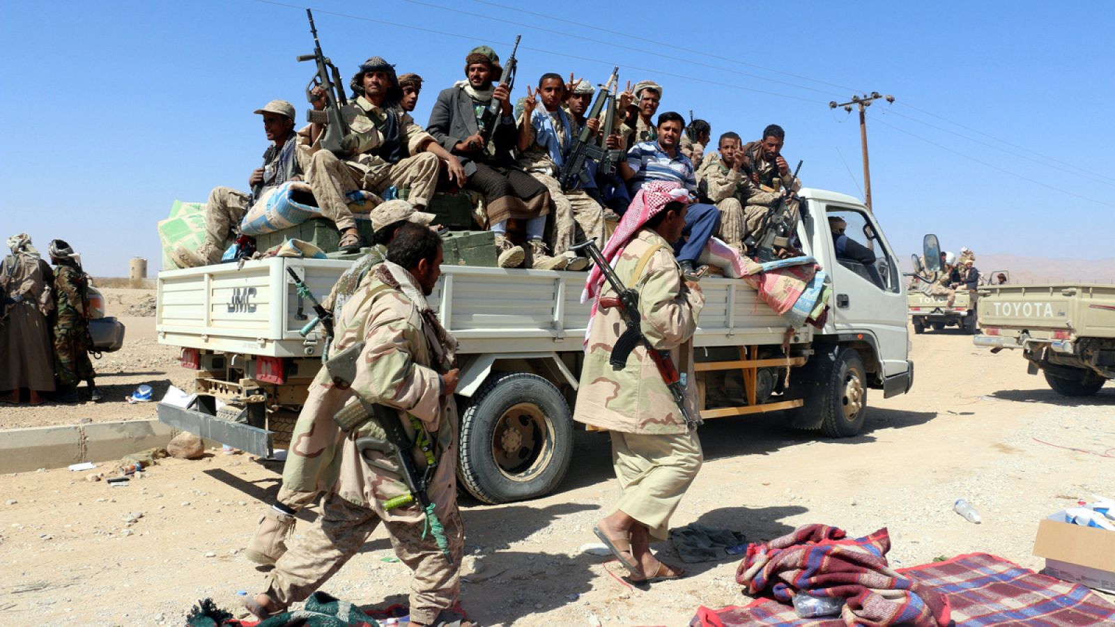 Saudi-backed Yemeni offensive against Houthis in north Yemen