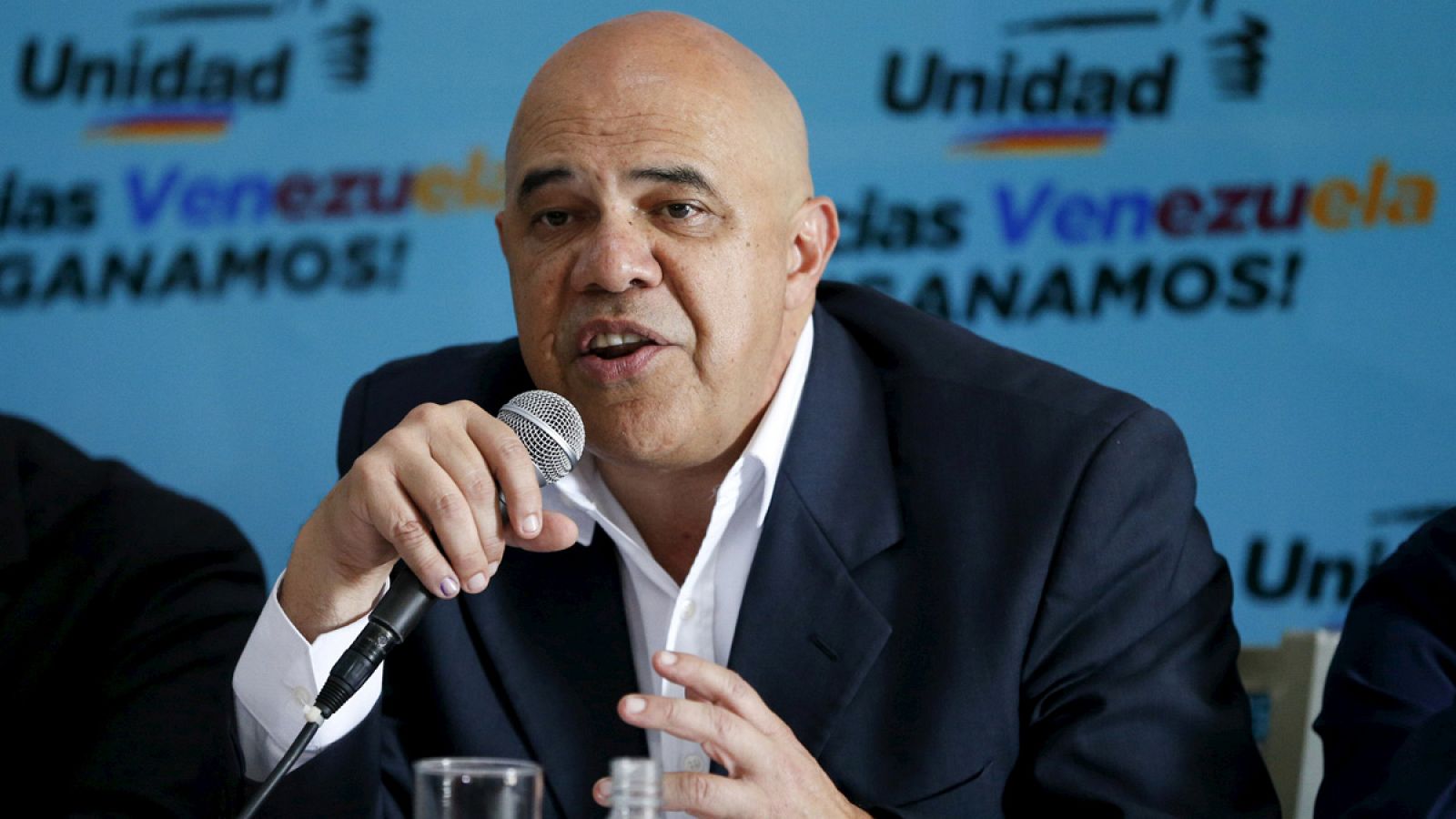 El secretario ejecutivo de la Mesa de la Unidad Democrática, Jesús Torrealba
