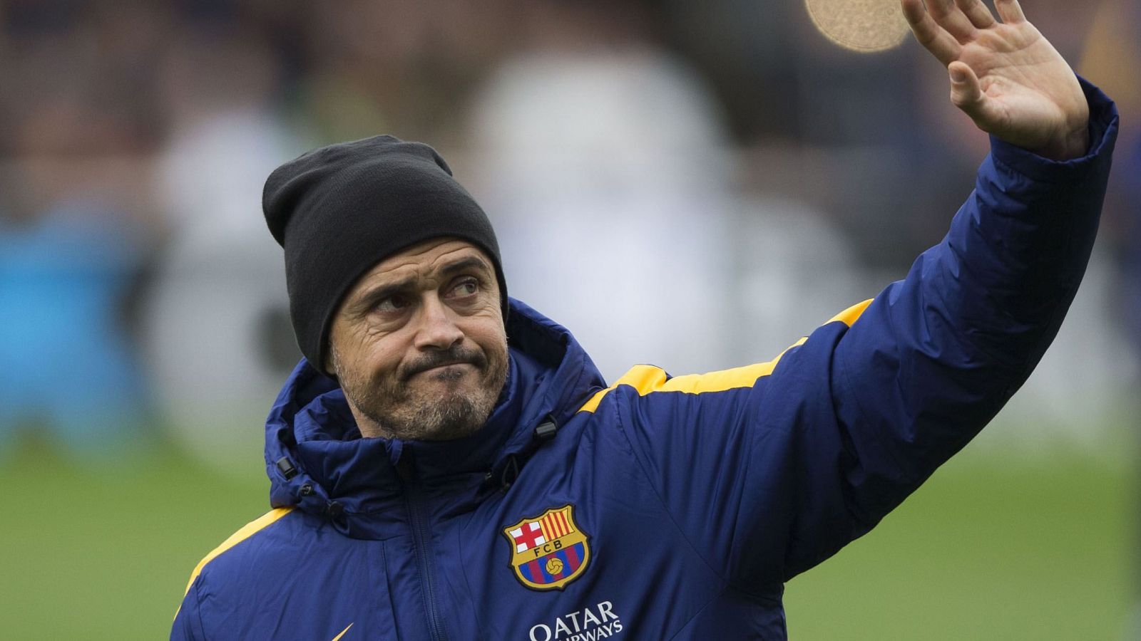 El entrenador del FC Barcelona, Luis Enrique