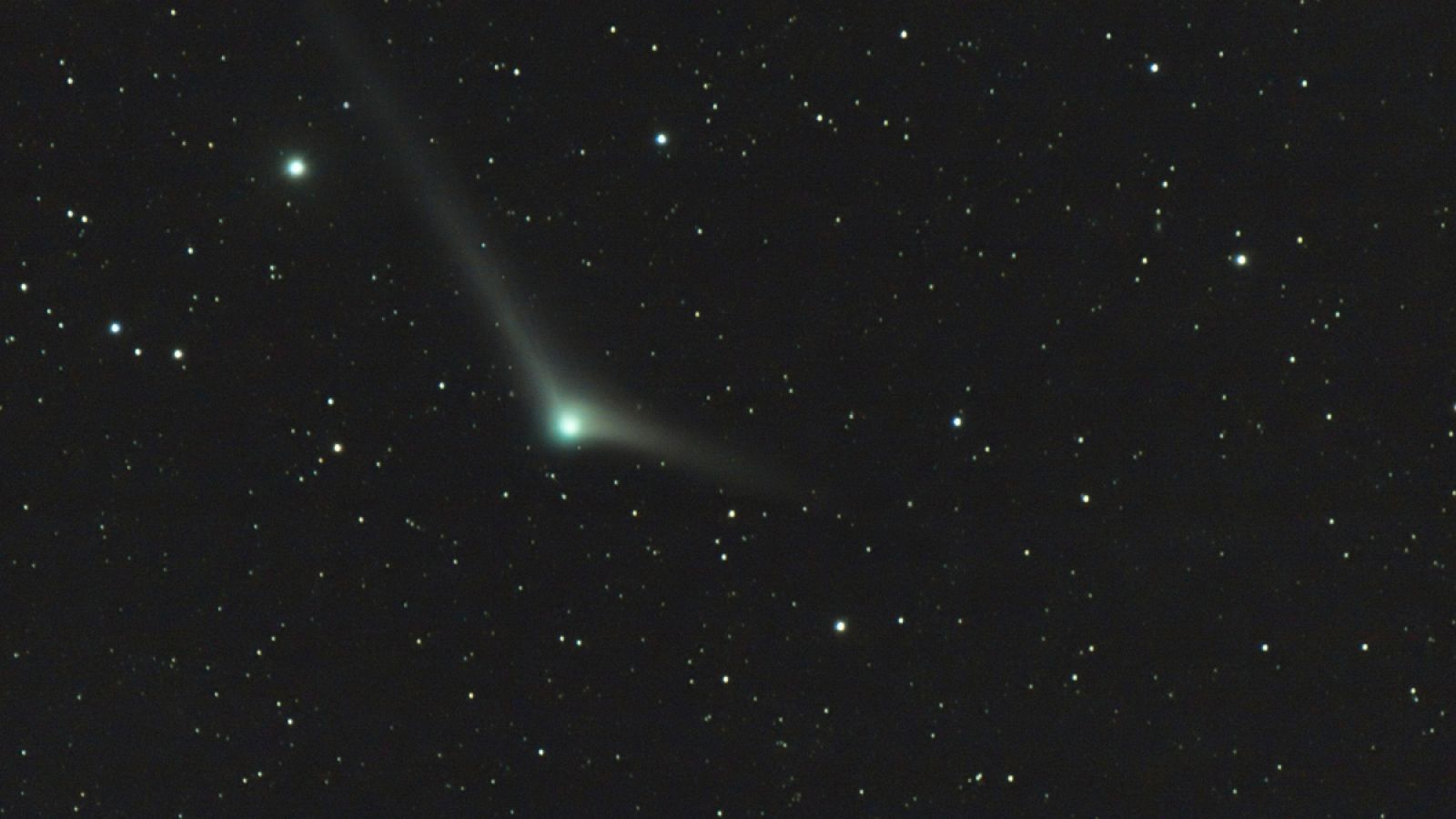 Imagen del cometa Catalina (C/2013 US10), descubierto el 31 de octubre de 2013.