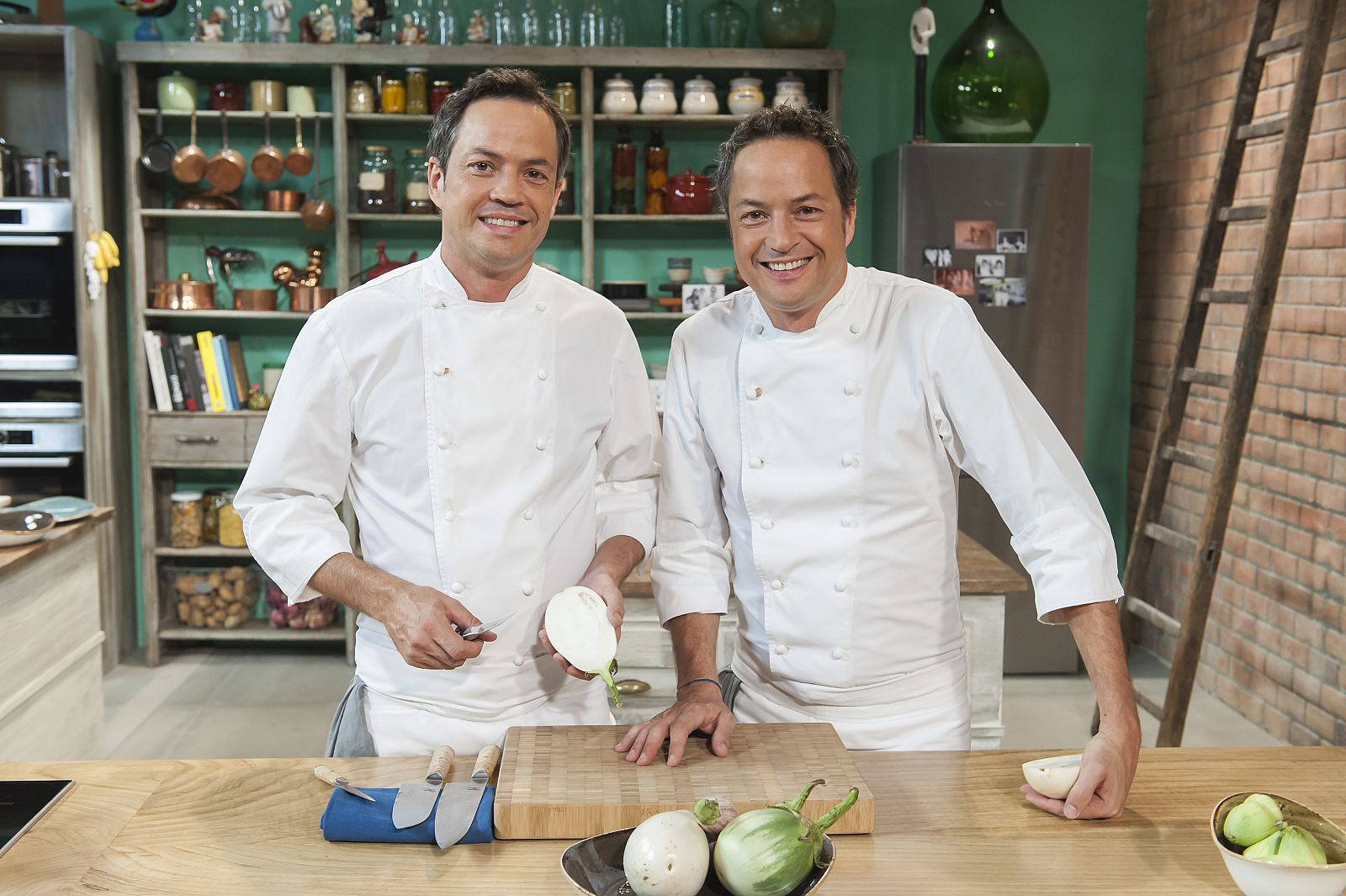 Sergio y Javier Torres cocinan cada día en La 1 a las 13:20 horas