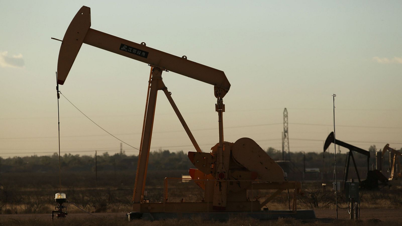 Un pozo de petróleo en la localidad de Midland, Texas (EE.UU.)