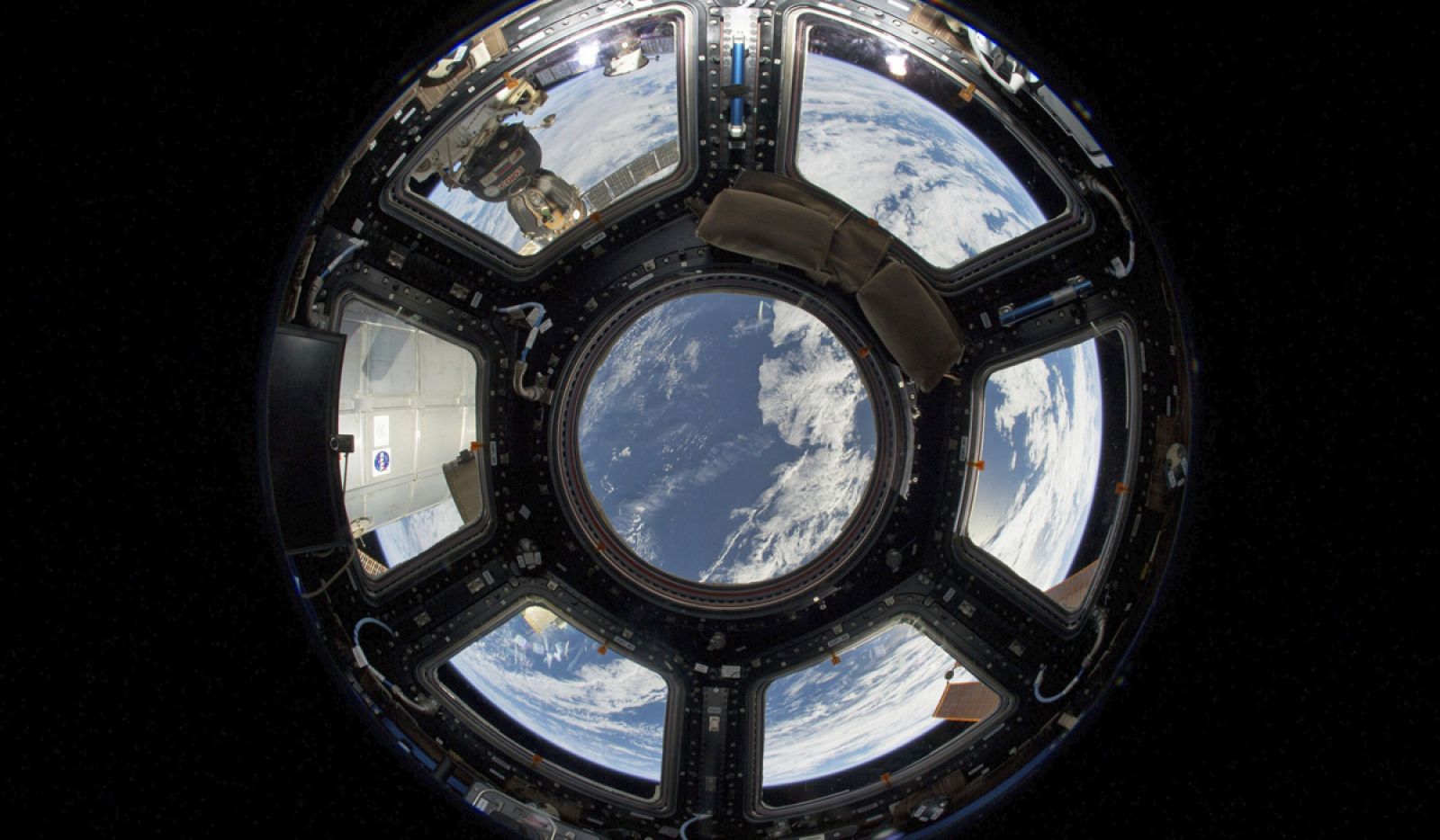 Imagen de la Tierra tomada desde la Estación Espacial Internacional (EEI).