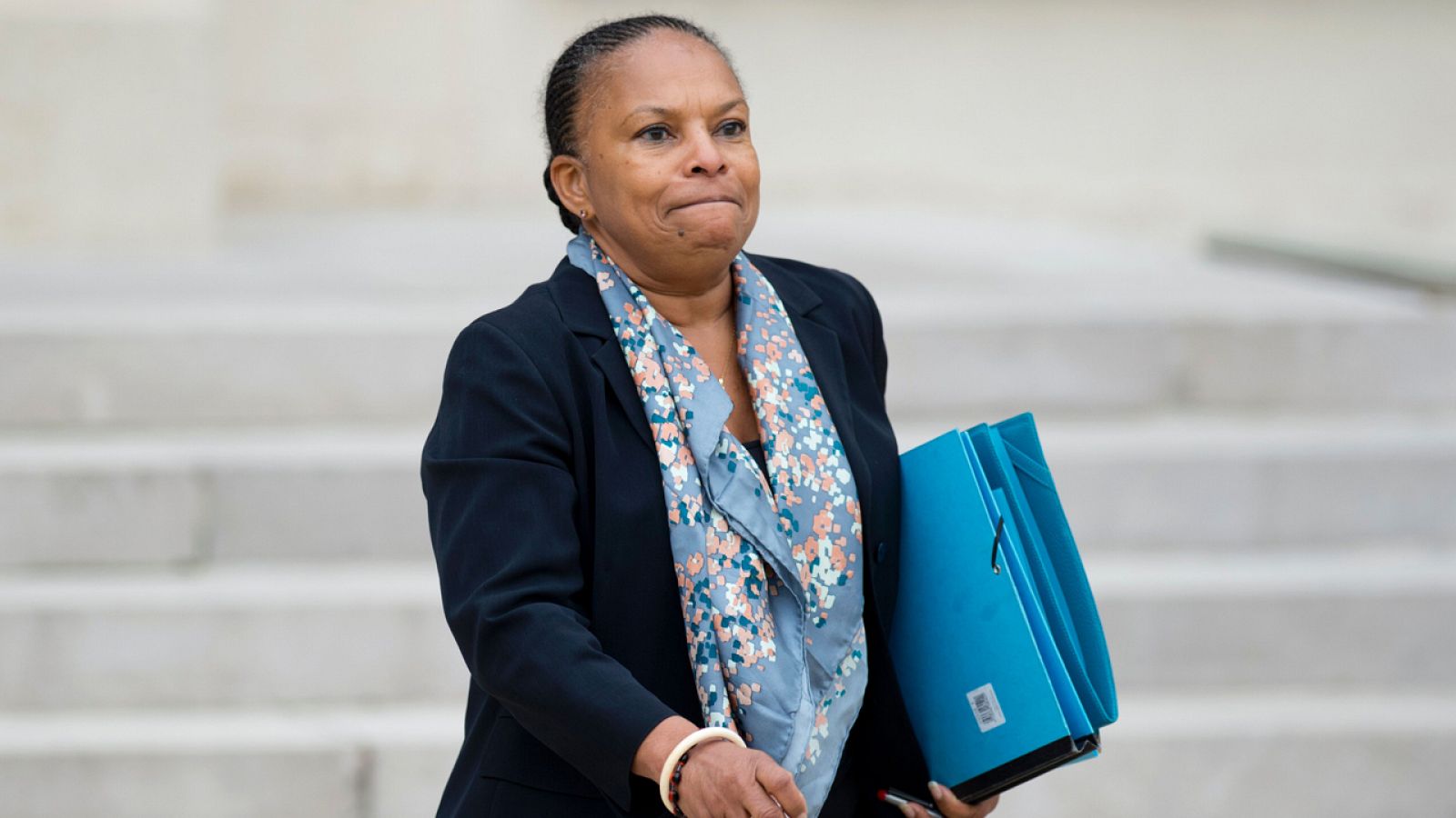 La ministra de Justicia francesa Christiane Taubira en una imagen de archivo