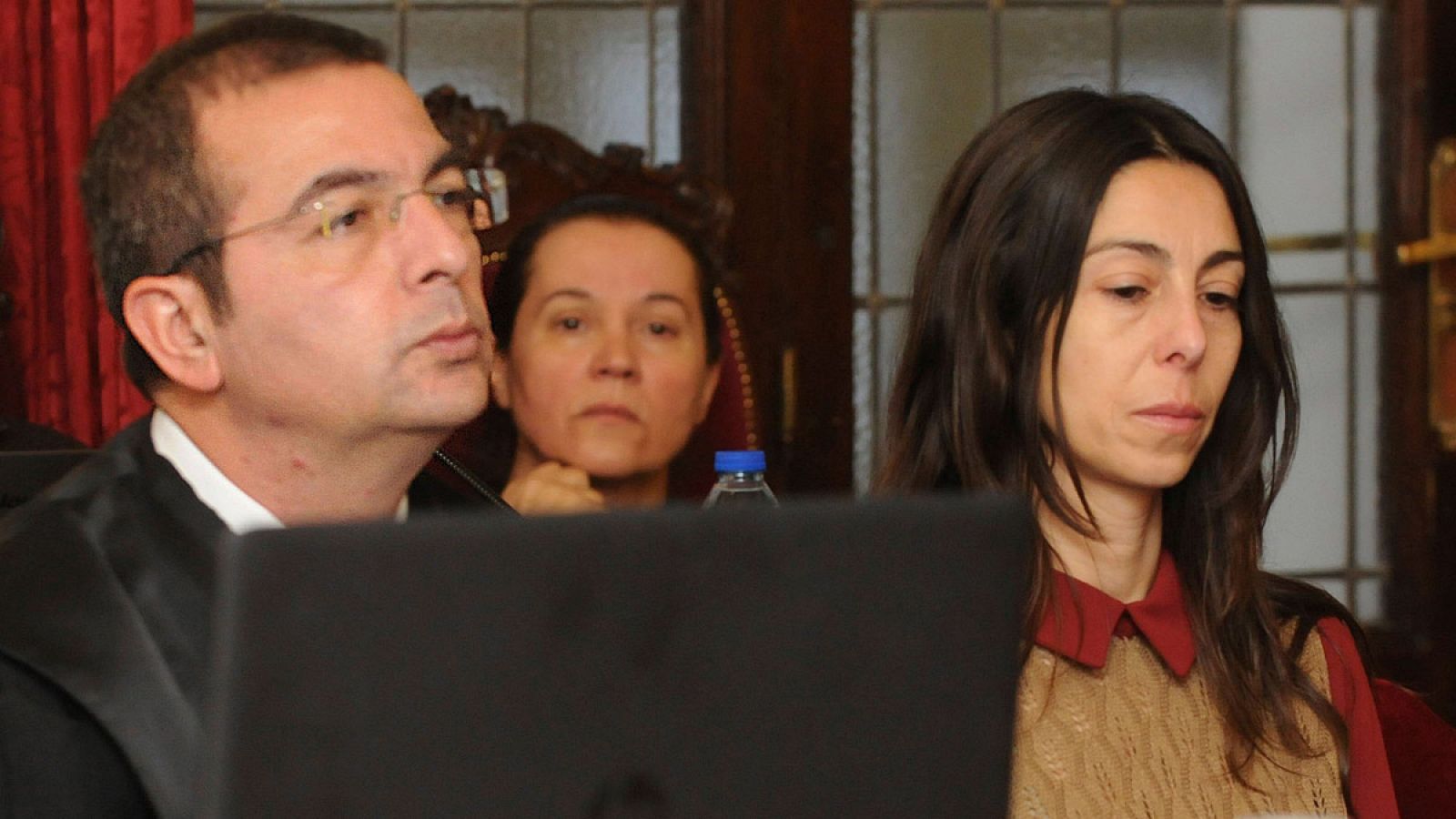 Fermín Guerrero, el abogado de la policía local Raquel Gago, en el juicio por el asesinato de Isabel Carrasco.